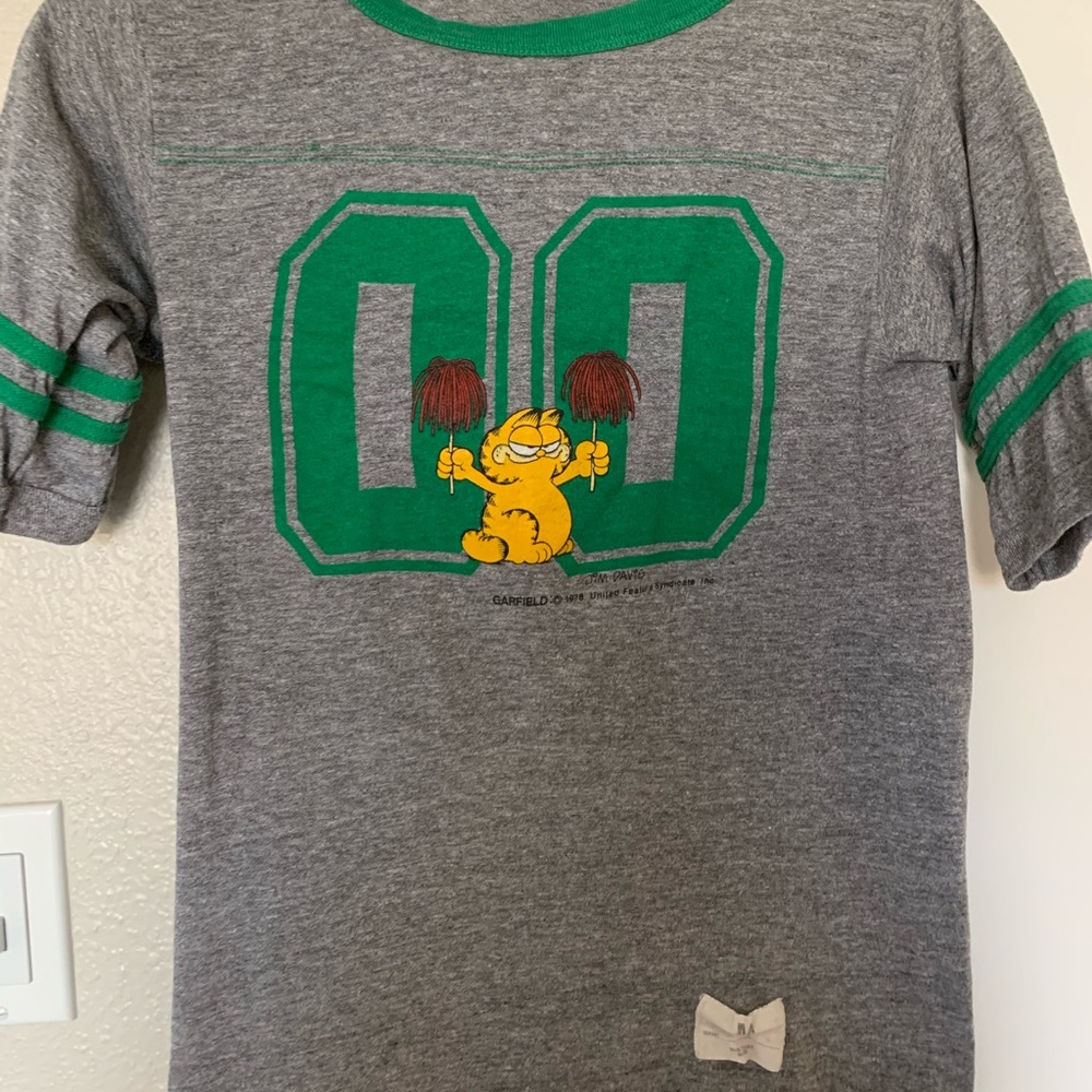 Vintage 1978 Garfield jersey tee